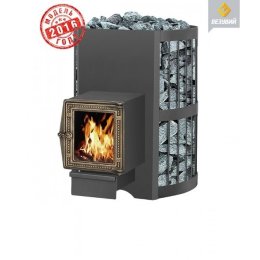 Дровяная печь для бани Везувий Скиф Стандарт 22 (ДТ-4С) 2016